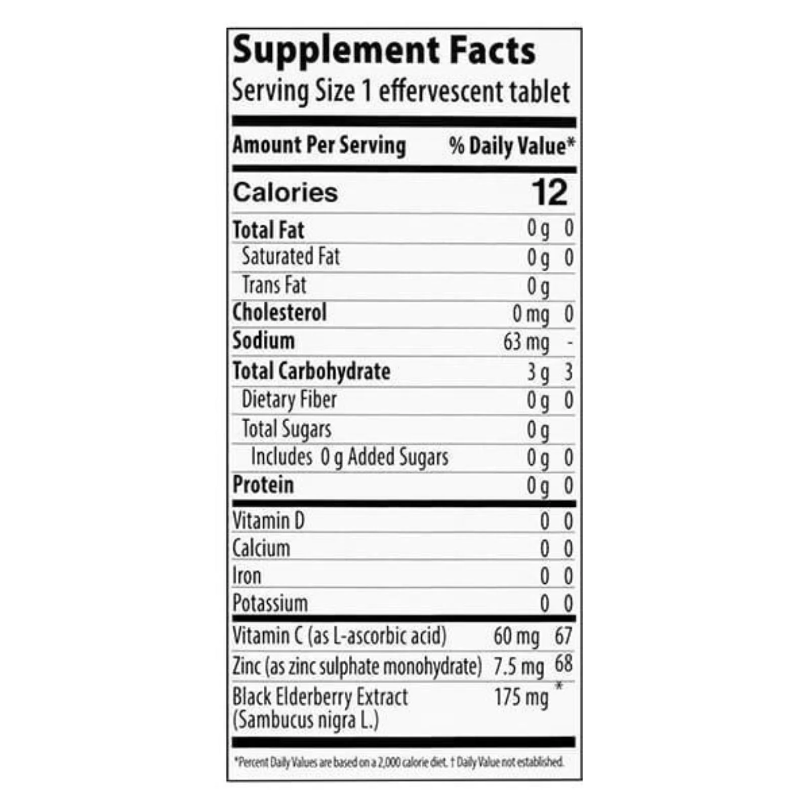 FARMASi Nutriplus Sambucus Effervescent Tablets - Tess Marketplace