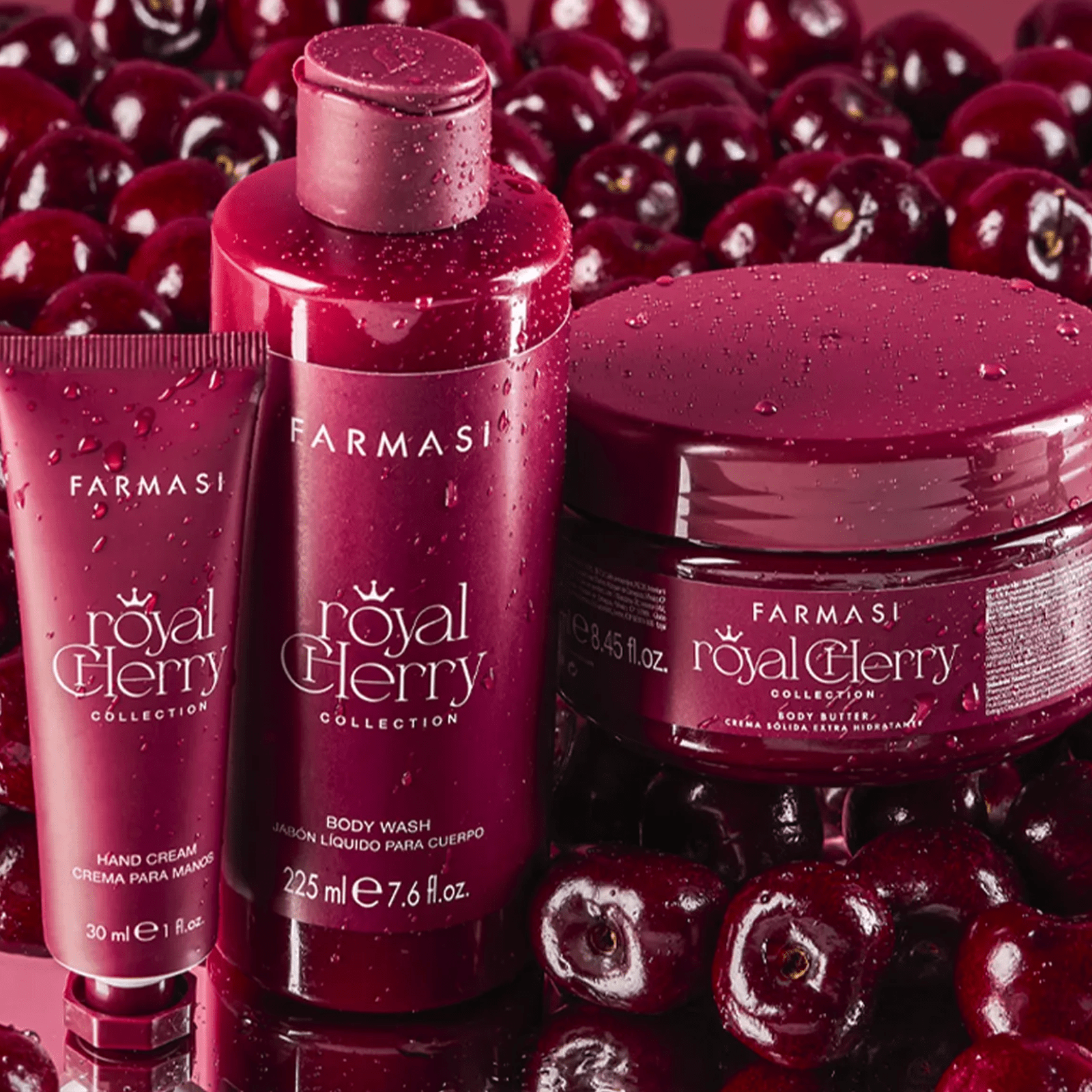 FARMASi Royal Cherry Body Wash - Tess Marketplace