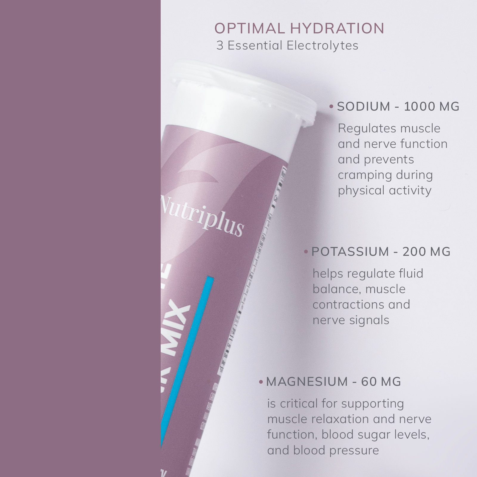 FARMASi Nutriplus Electrolyte Drink Mix - Tess Marketplace