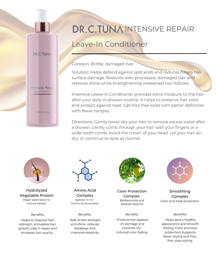 Dr. C. Tuna Intensive Repair Leave-In Conditioner