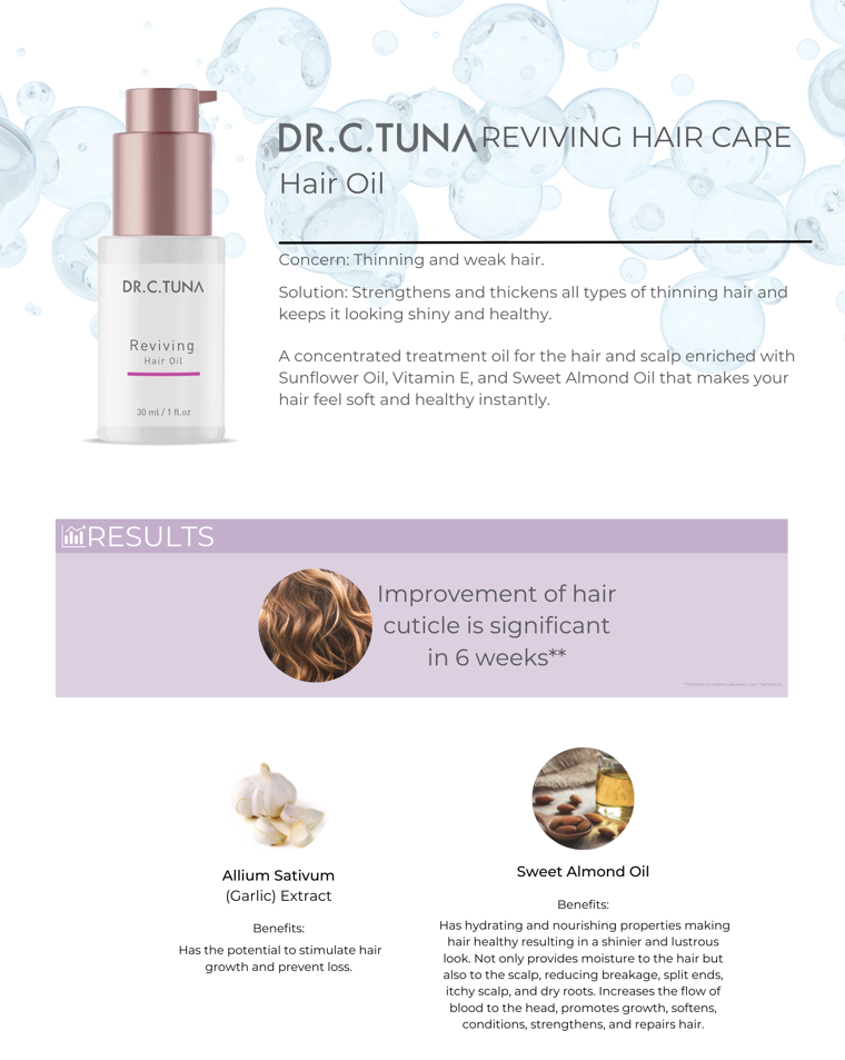 Dr. C. Tuna Reviving Hair Oil