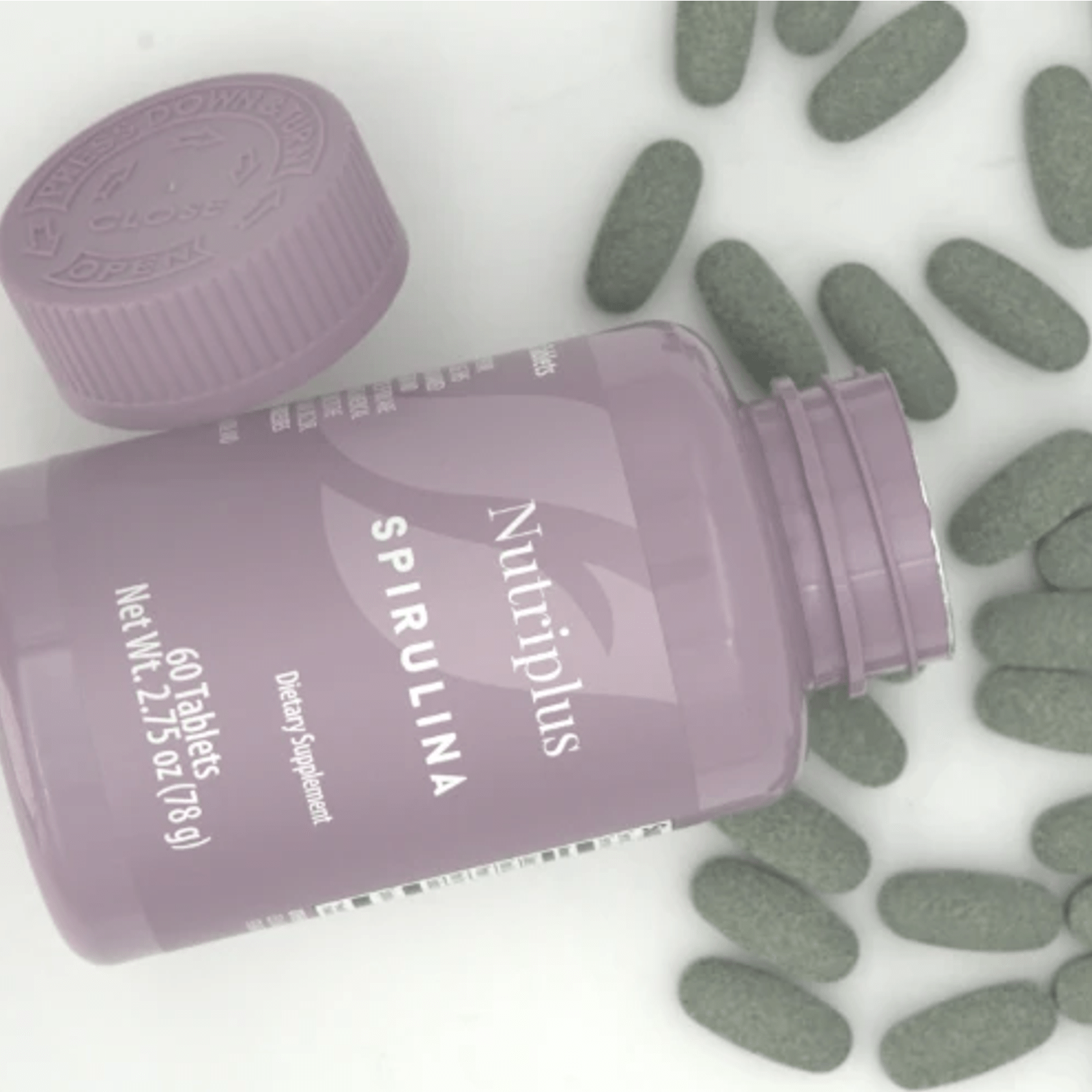 Nutriplus Spirulina Tablet 60pcs | Tess Marketplace