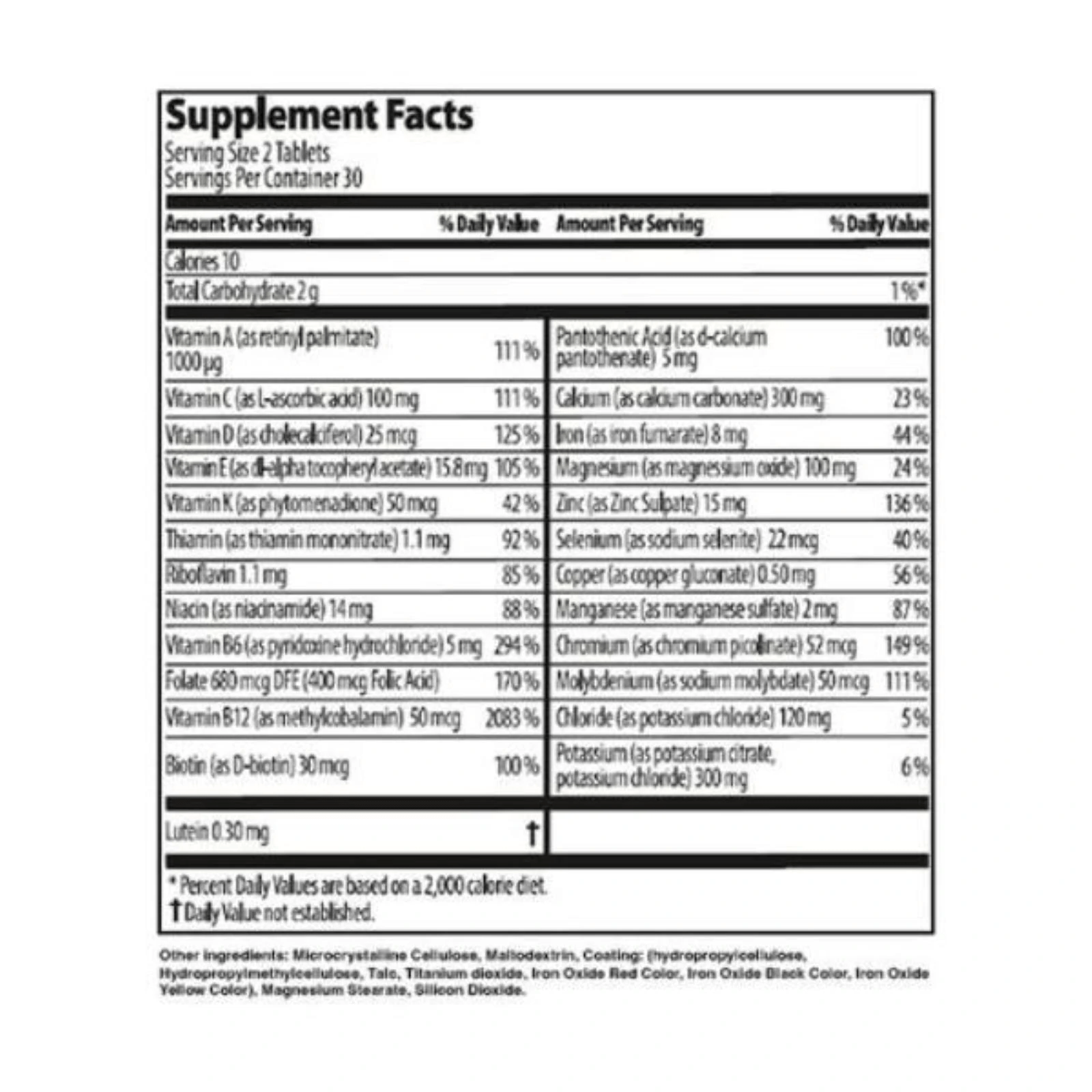 FARMASi Nutriplus Multivitamin and Mineral for Women (60 Tablets) - Tess Marketplace